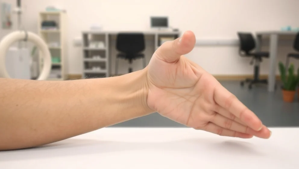 Domningar i vänster arm och hand