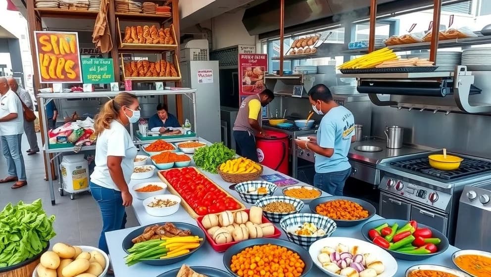 Gatumatslab fyller gatorna med ny mat