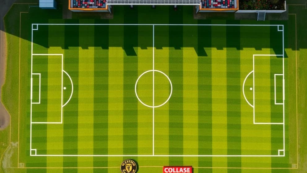 Hur stor är en 11 manna fotbollsplan