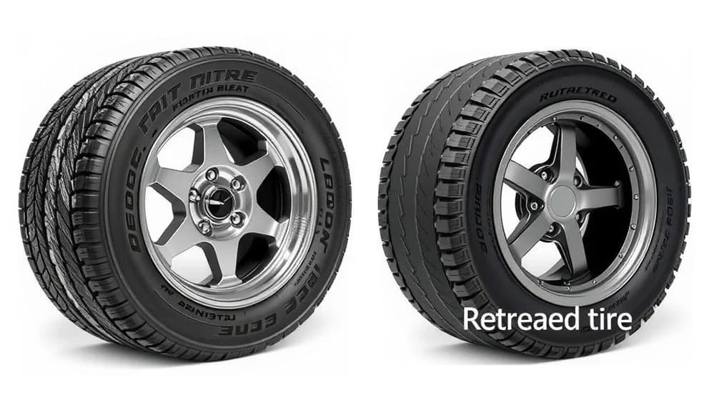 Vad är korrekt om regummerade däck